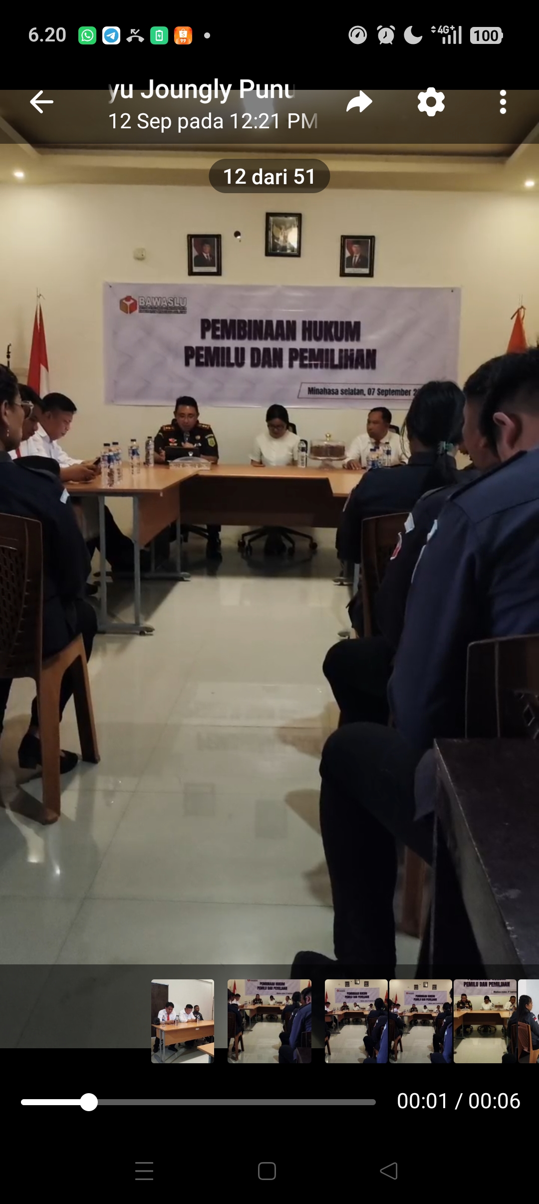 Rapat Bawaslu Minsel Bersama Kejaksaan dan Polres