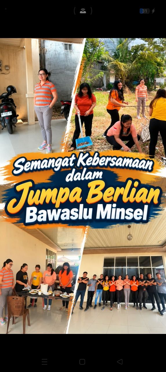 Jumpa Berlian, Rawat Kebersamaan dan Kepedulian Bawaslu Minsel