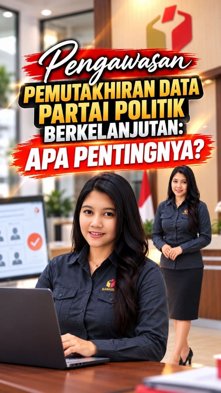 Pengawasan Pemutakhiran Data Partai Politik Berkelanjutan: Apa Pentingnya?