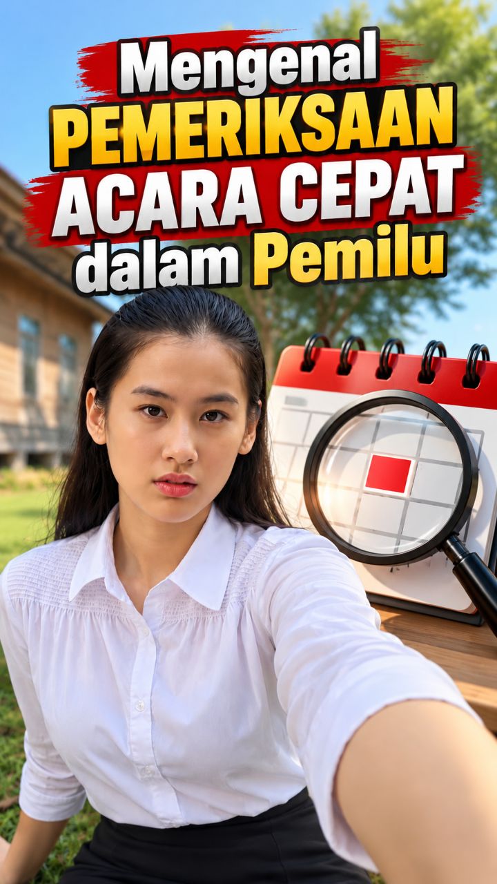 Mengenal Pemeriksaan acara Cepat dalam Pemilu