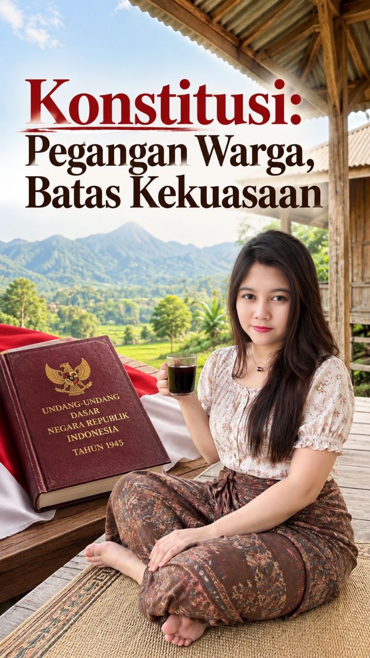 Konstitusi: Pegangan Warga, Batas Kekuasaan